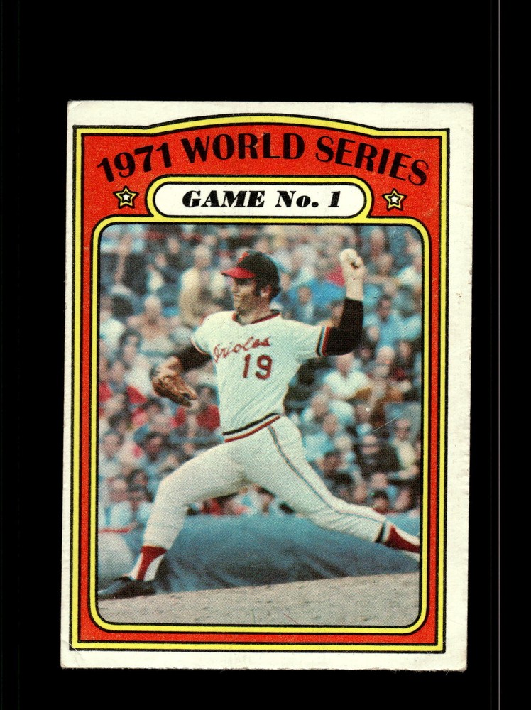 1972 Topps #223 1971 World Series Game No. 1