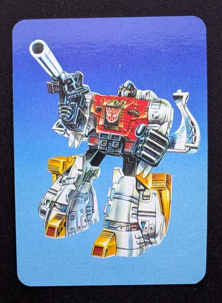 1985 HASBRO TRANSFORMERS SERIES 1 #37 SLUDGE *ROOKIE* MINT+ *$1 AUCTION*
