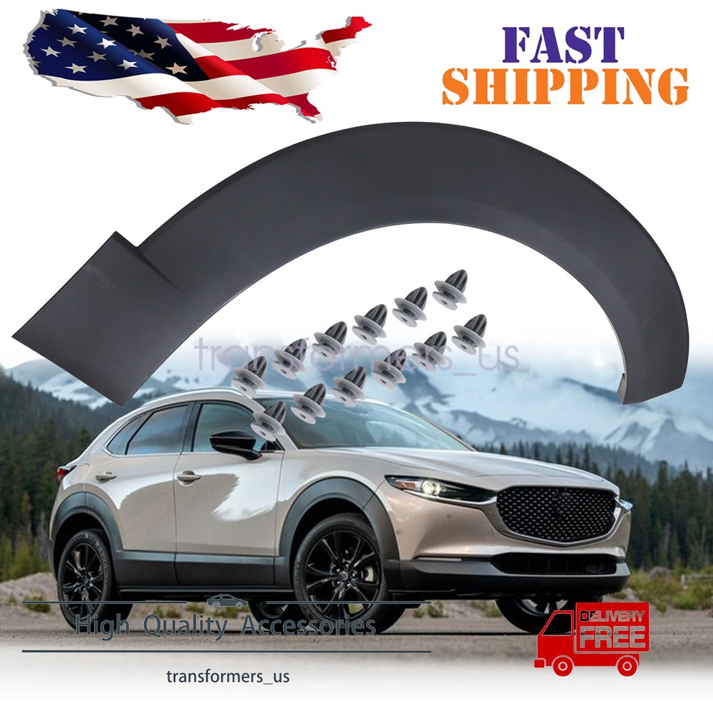 Front Right Side Fender Flares Fit 2020 2021 2022-2025 Mazda CX-30 DGH951W20 US
