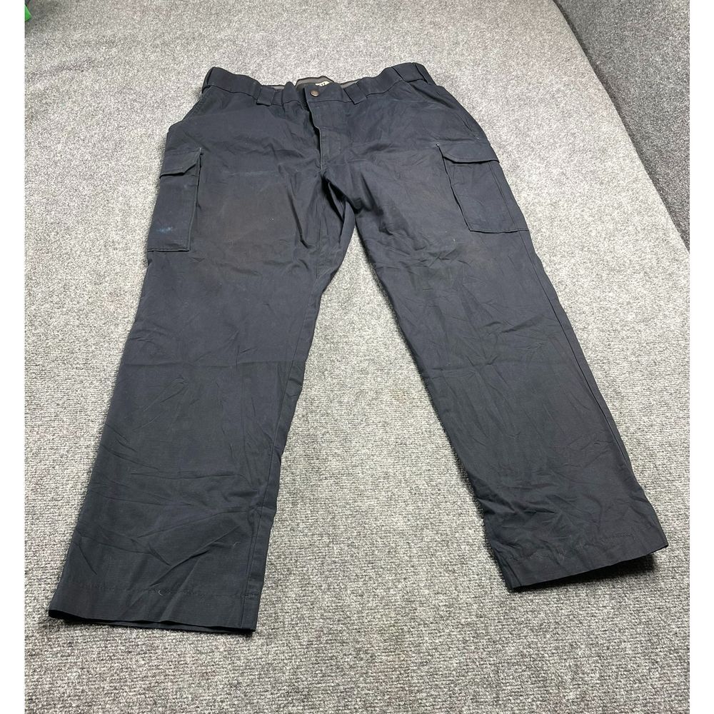 5.11 Tactical Black Ripstop Cargo Pants for Men Size 40 Workwear
