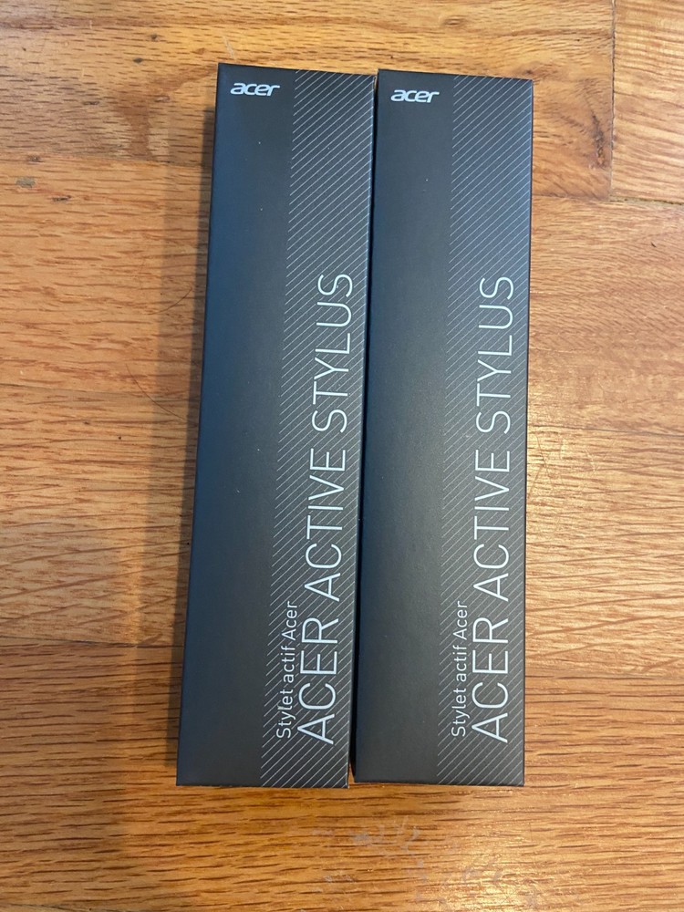 2 NEW ACER ACTIVE STYLUS PENS ACS-032 Compatible With Multiple Acer Tablets