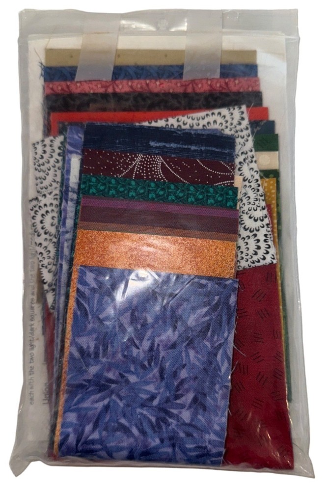 Quilt Country Sampler Monthly Block IX Pattern/Fabric Kit Sewing Vintage Retro