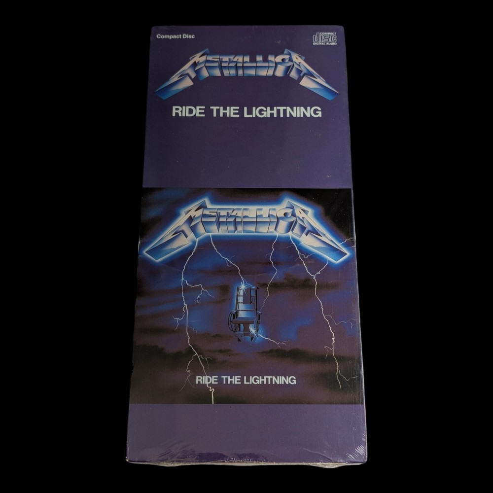 SEALED, Metallica – Ride The Lightning, Audio CD, 1st edition, Longbox, US, 1984