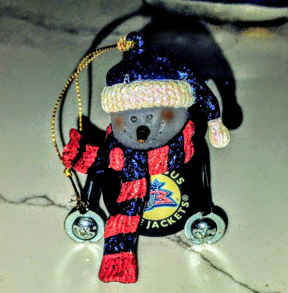 Columbus Blue Jackets Licensed NHL Small Ornament Tree Etc.