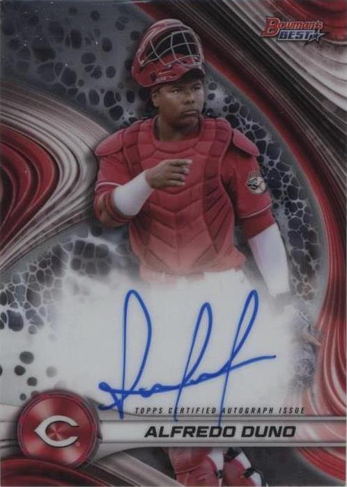 2024 Bowman's Best - Best of 2024 Autographs #B24-AD Alfredo Duno (AU, RC)
