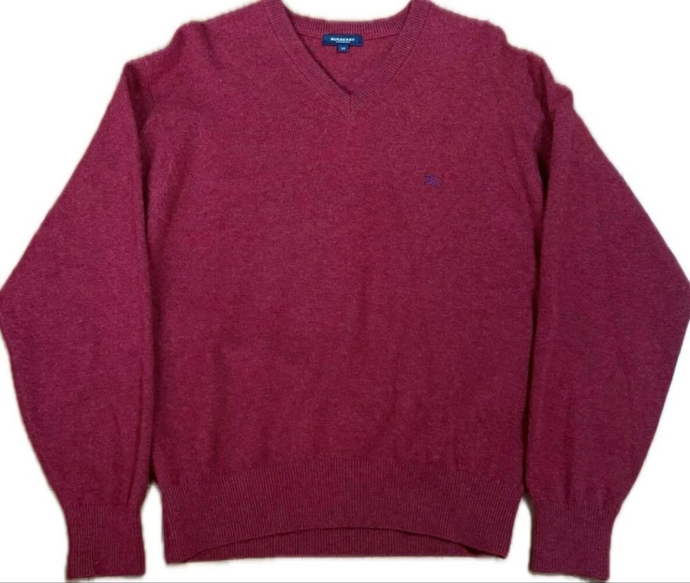 Burberry V-Neck Sweater Men's Fashion from Japan