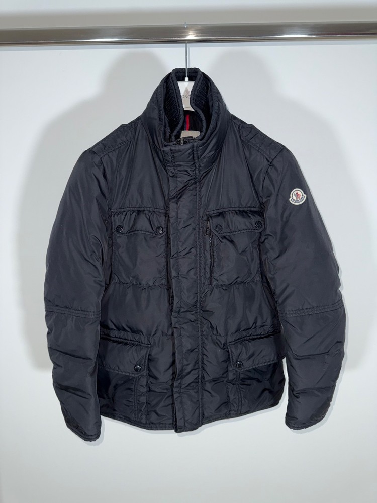 Moncler Amazzone Black Jacket Size 1 S Women's Down Coat