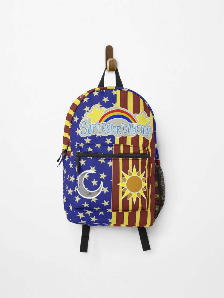 Superstar Daycare Backpack, Glam Rock-Inspired Game Fan School Bag