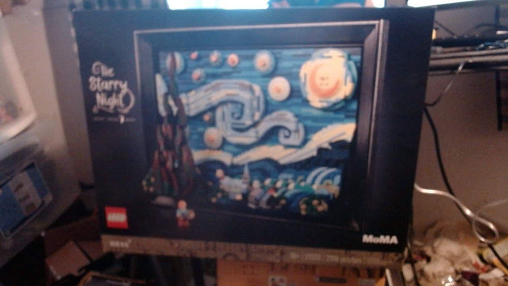 Lego Ideas Vincent Van Gogh The Starry Night Set #041 MoMA - NEW SEALED IN BOX