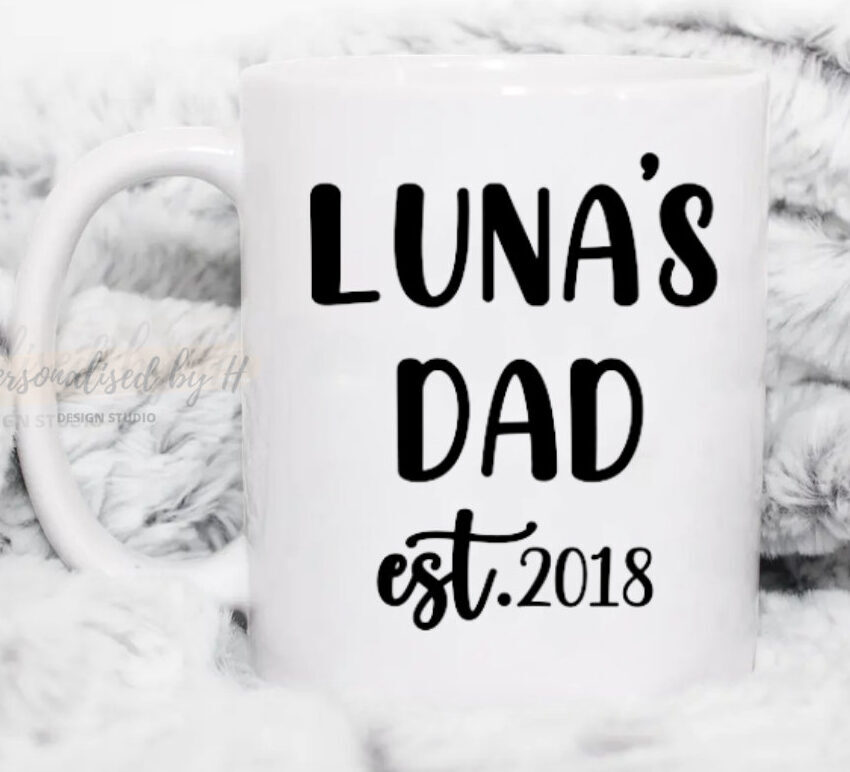 Personalised Dad Mug Funny Dad Mug Custom Father's Day Gift Gift For Dad