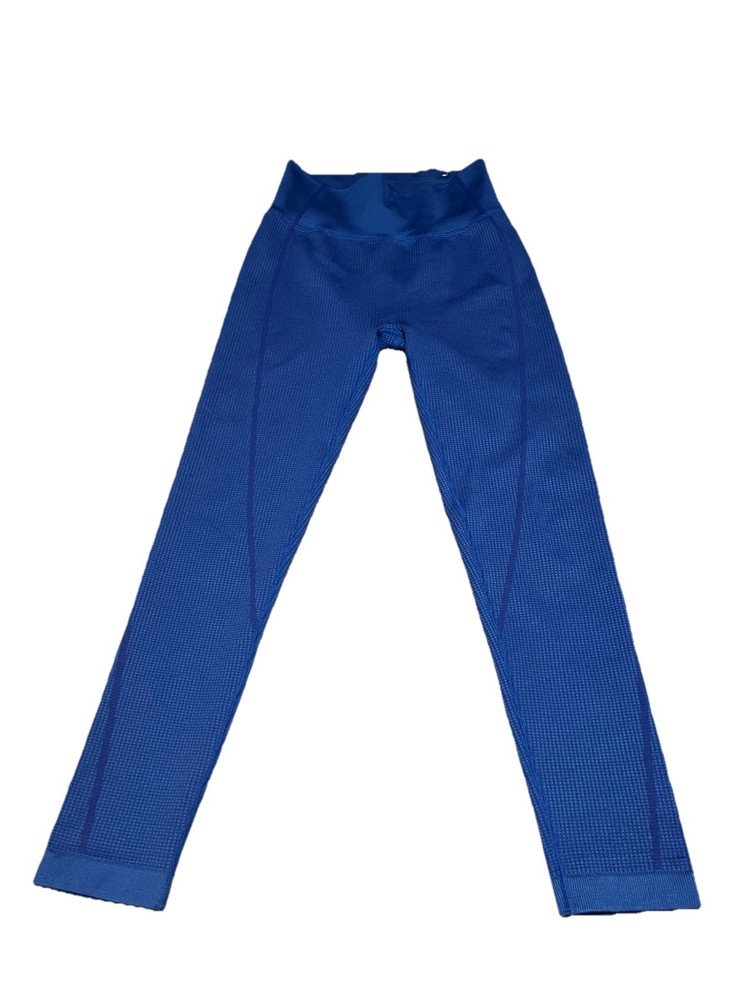 Aerie Blue Ribbed Womens Leggings Size M Offline Style