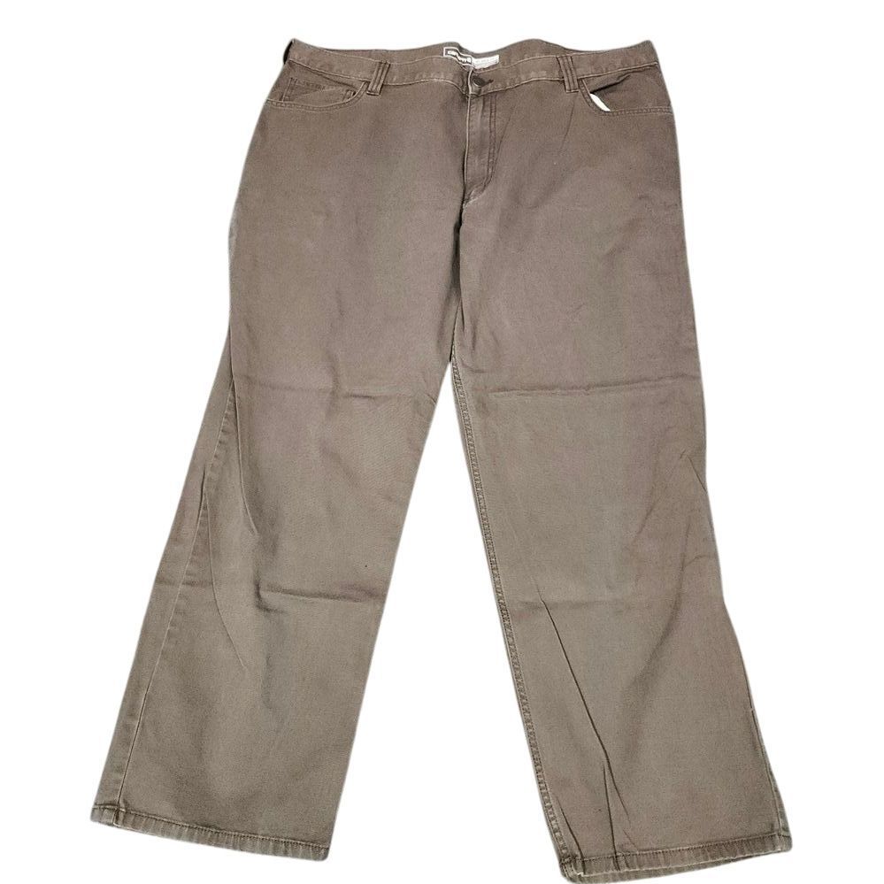 Carhartt Men's Relaxed Fit Khaki Work Pants Casual Cotton Utility Trousers