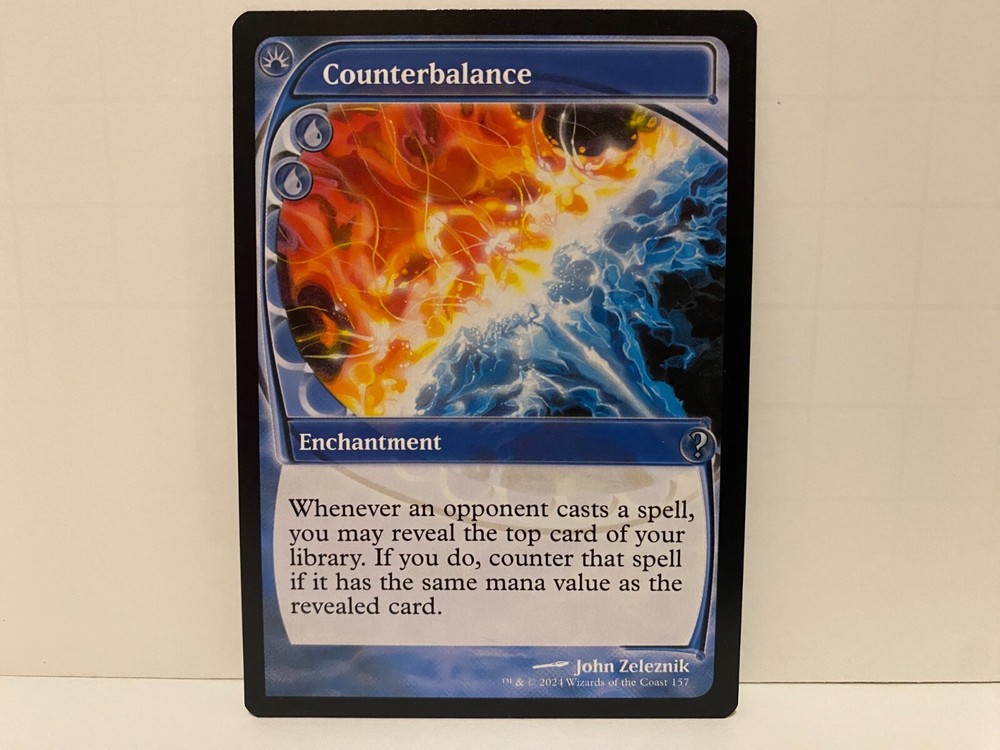 1x NM Counterbalance (Future Sight) Mystery Booster 2 MTG