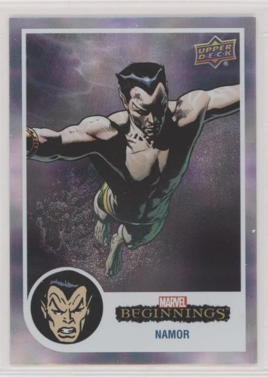 2022 Marvel Beginnings Vol 2 Series 1 White Rainbow Beyond #1 Namor