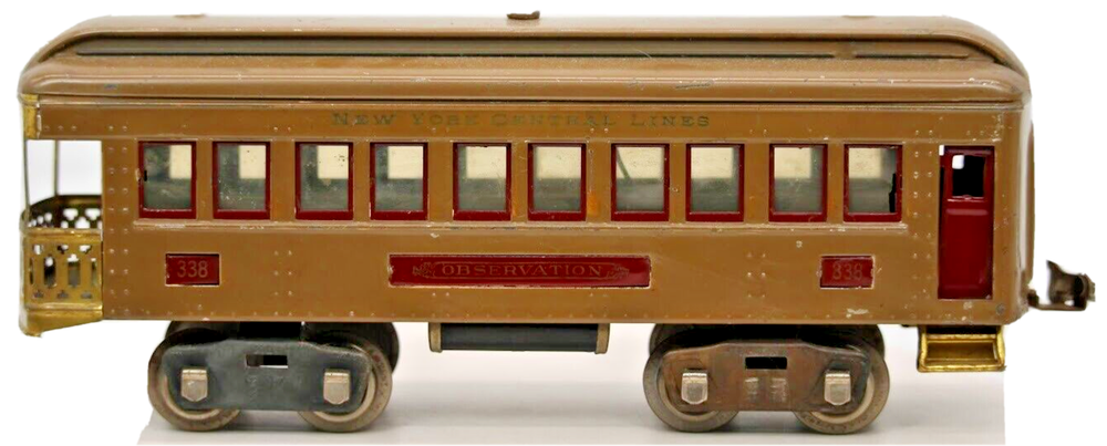 Prewar Lionel Standard Gauge 338 Mojave NYC Observation Car