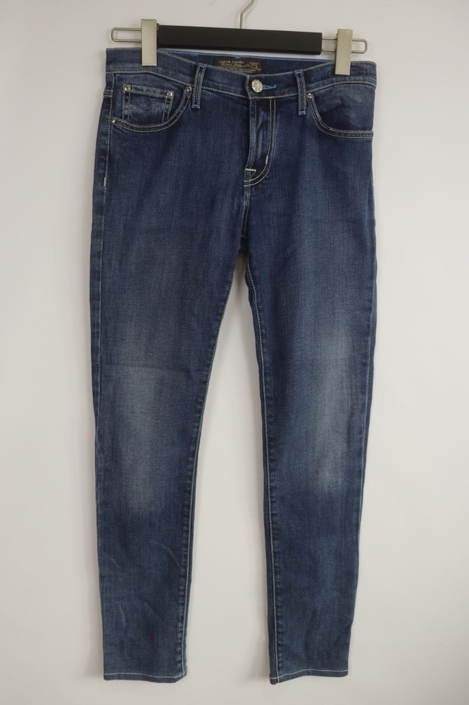 JACOB COHEN Denim Blue PW710 Slim 710 Slim Handmade Tailored Jeans Size 28