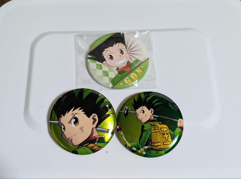 Hunter Gon Pin Badge Set Of 3