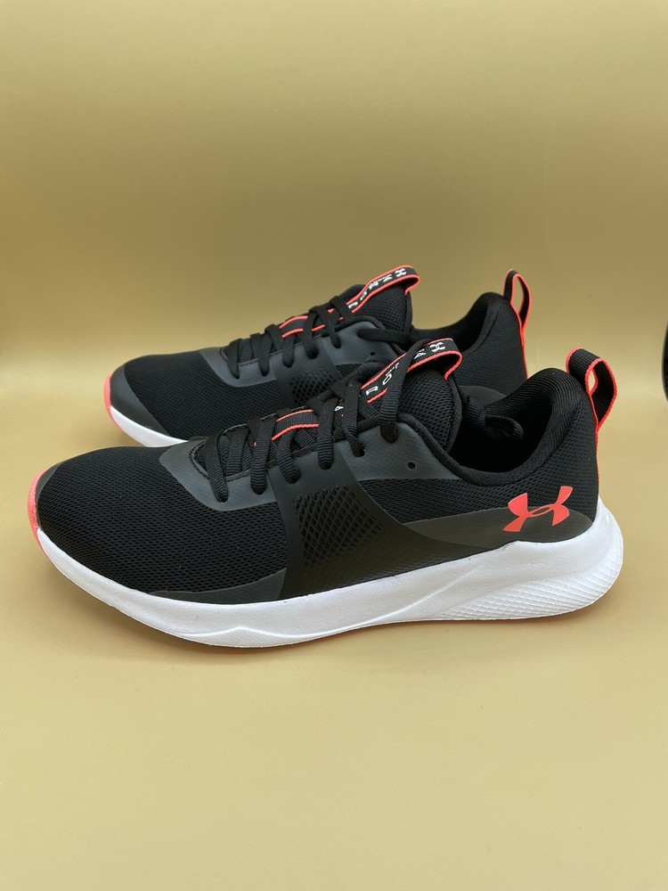 Size 6 Under Armour Womens UA Charged Aurora 2 Running Training Shoes Black New