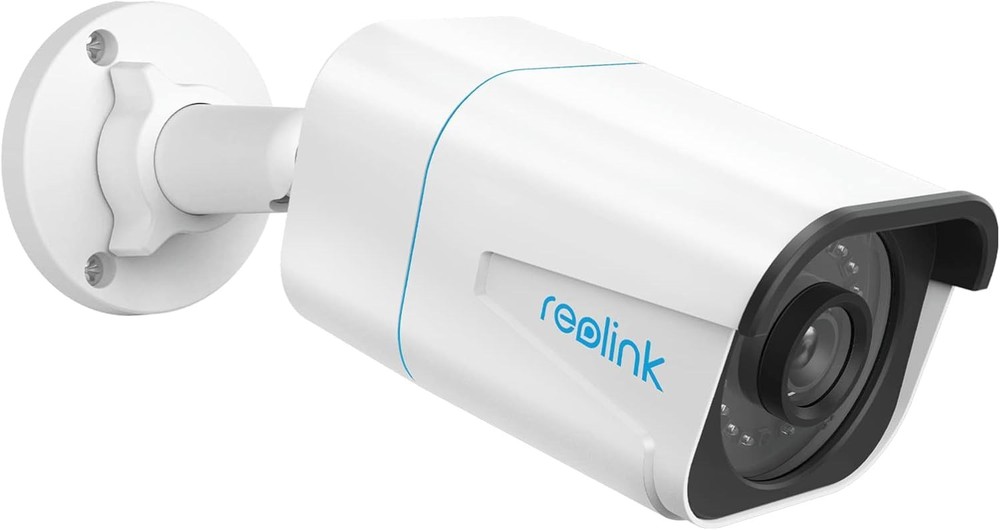 4K 8MP PoE IP Camera with Human/Vehicle/Pet Detection Time-Lapse & 100ft IR Night Vision