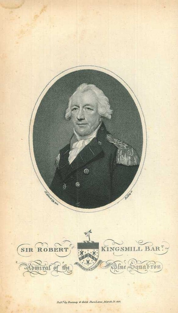 Portrait of Robert Brice Kingsmill, 1st Baronet