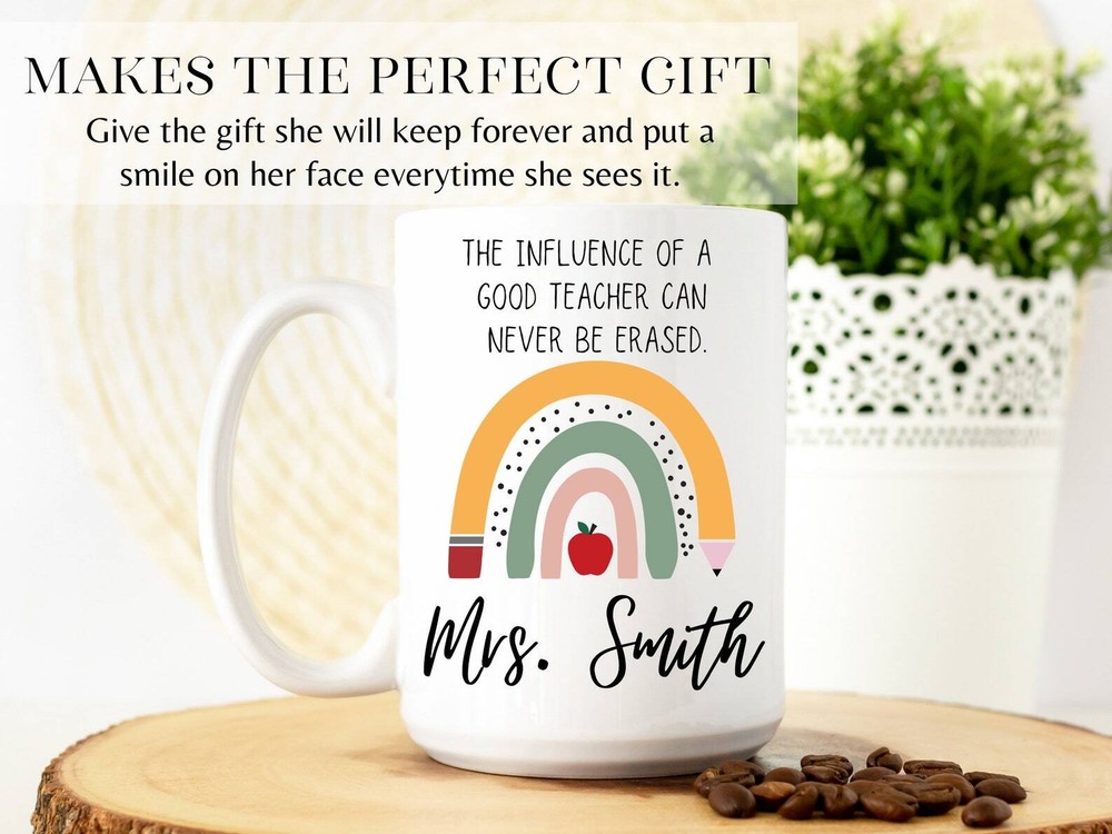 Teacher Mug Personalized Teacher Gift Teacher Cup Teacher Name Mug Teacher