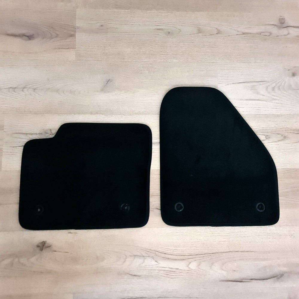 Front Car Floor Mats For Jaguar E Pace Velour Waterproof Carpet Rugs Auto Liners