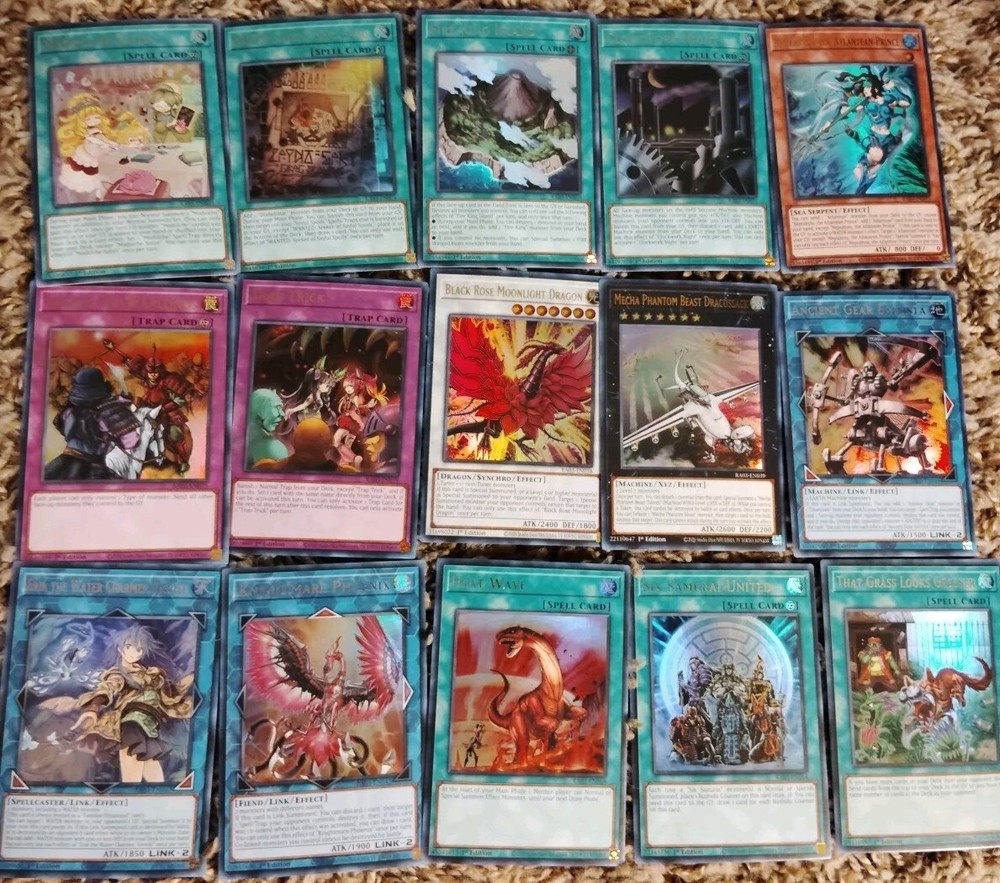 Yu-Gi-Oh Quarter Century Bonanza Mix Lot 15 Cards All Ultra Rares