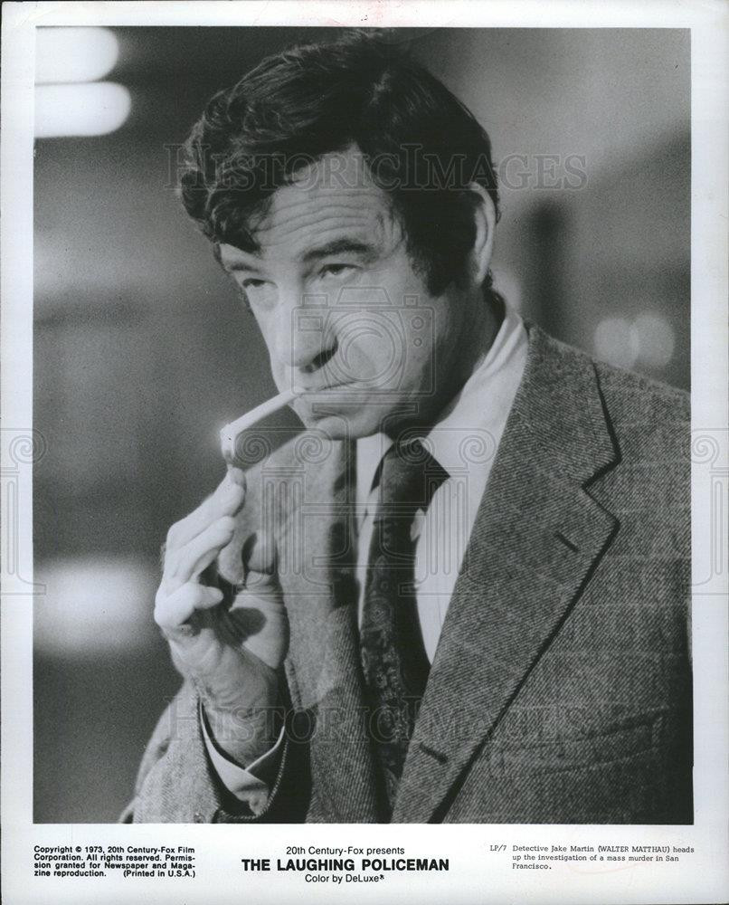 1974 Press Photo Walter Matthau American actor - dfpb38563