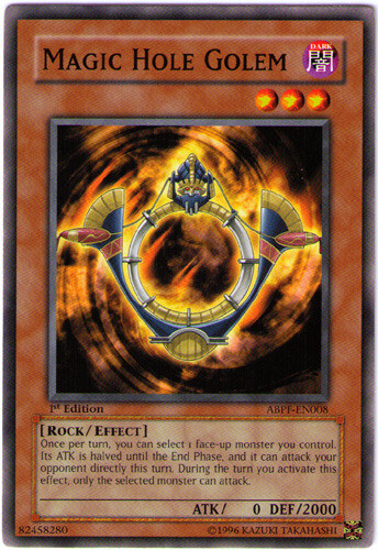 Magic Hole Golem ABPF-EN008 Common Unlimited Near Mint x3