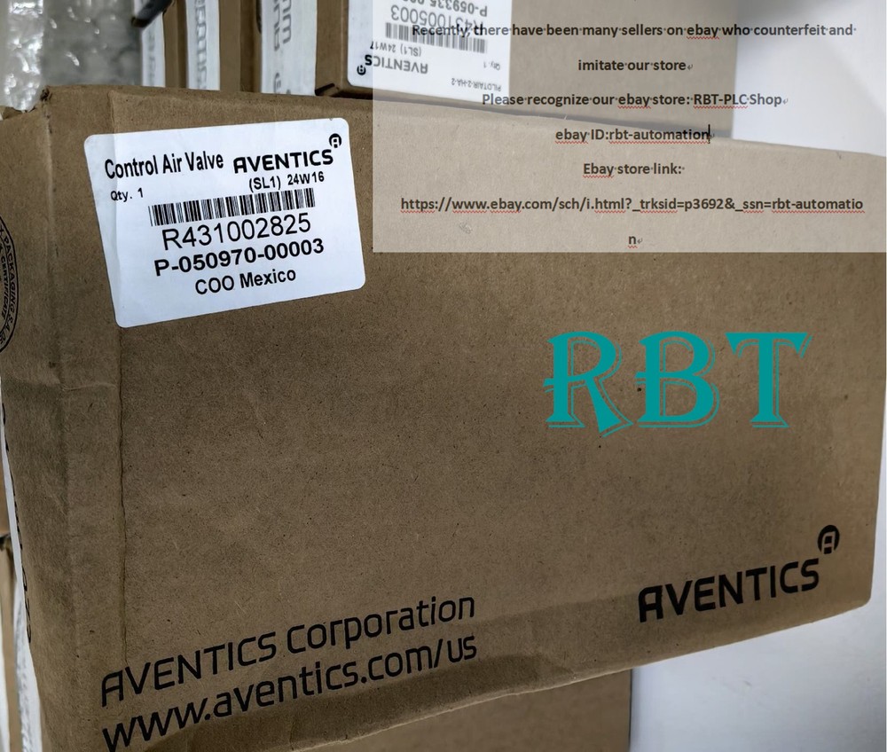 Aventics P-050970-00003 R431002825 Control valve brand new