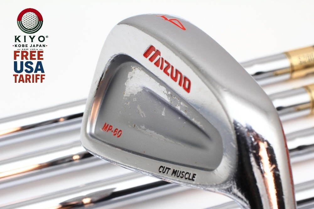 7Pcs MIZUNO MP-60 FORGED Iron set 4-5-6-7-8-9-PW Stiff Flex DG S200 RH Irons