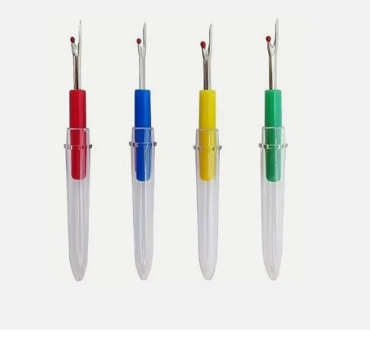 Sewing Thread Cutter Seam Ripper, Ergonomic Handle For Optional Unpicker 4pcs US
