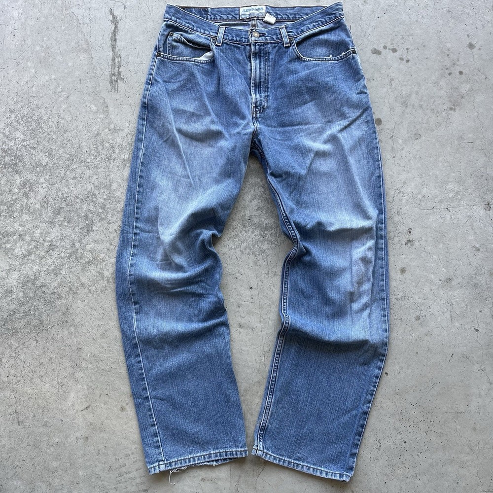 Vtg Old Navy Jeans Mens 34x32 Straight Baggy Loose Carpenter Skate Work 90s Y2K