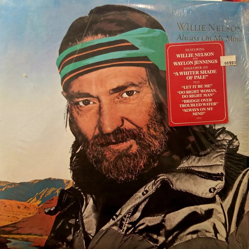 Willie Nelson -Always On My Mind -Vinyl LP Album-1982 Columbia FC 37951 EX/VG