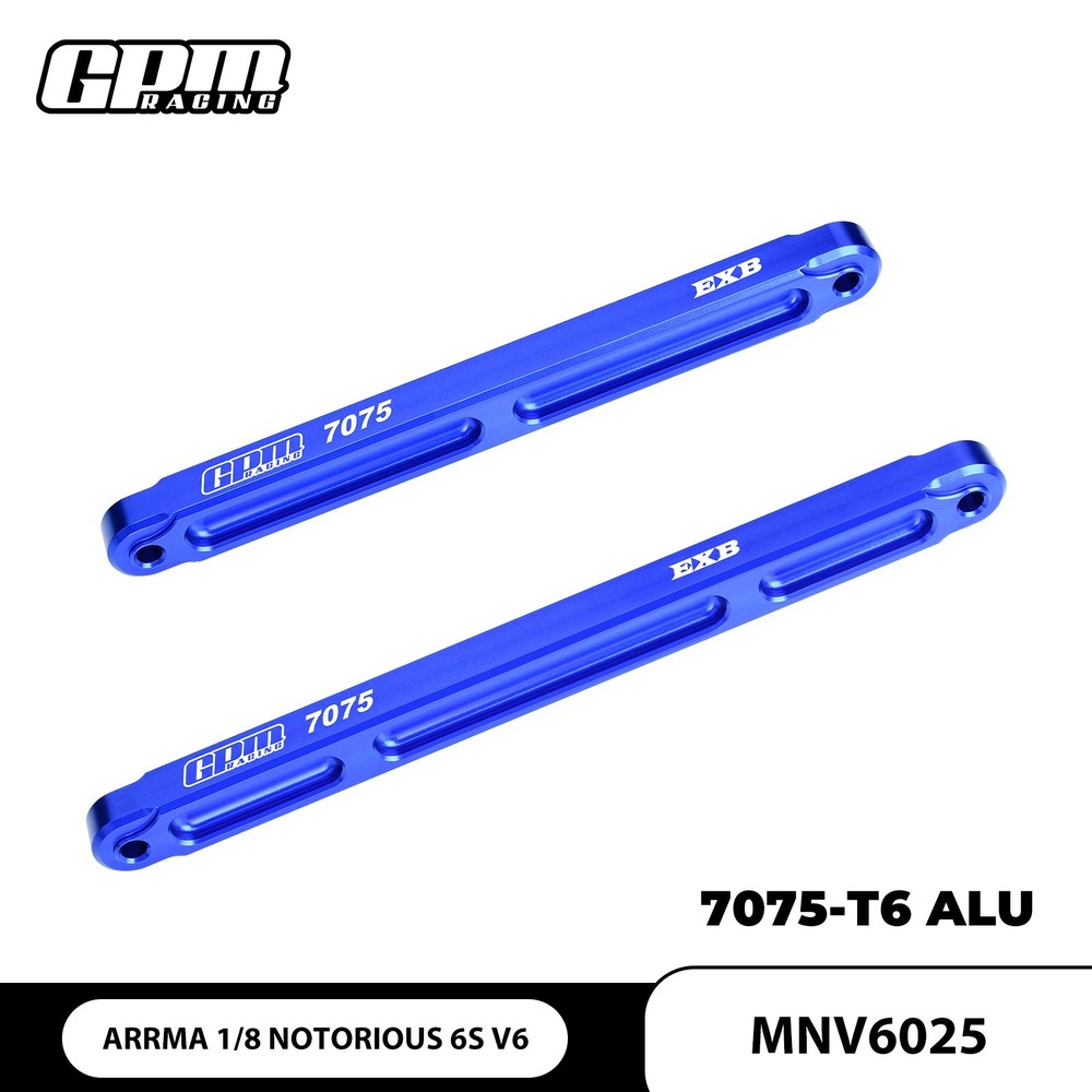 GPM 7075-T6 Alloy Center Brace Bar For ARRMA 1/8 Notorious 6S V6