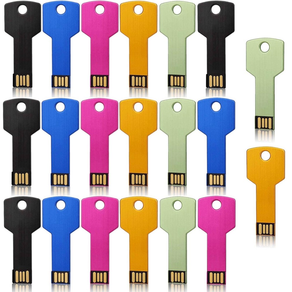 Unidad flash USB de 4 GB paquete de 20 unidades pulgar impermeables llave USB unidad de salto lindo fl...