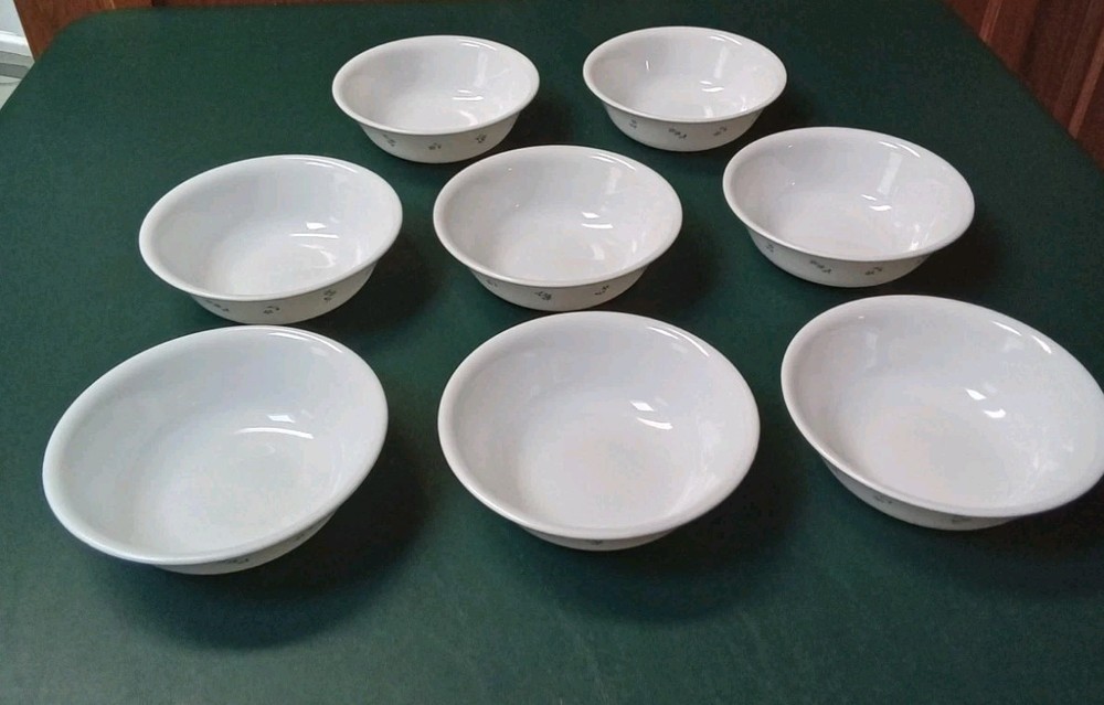 Vintage Corelle Provincial Blue 6.25-inch Soup Bowls Set of 8