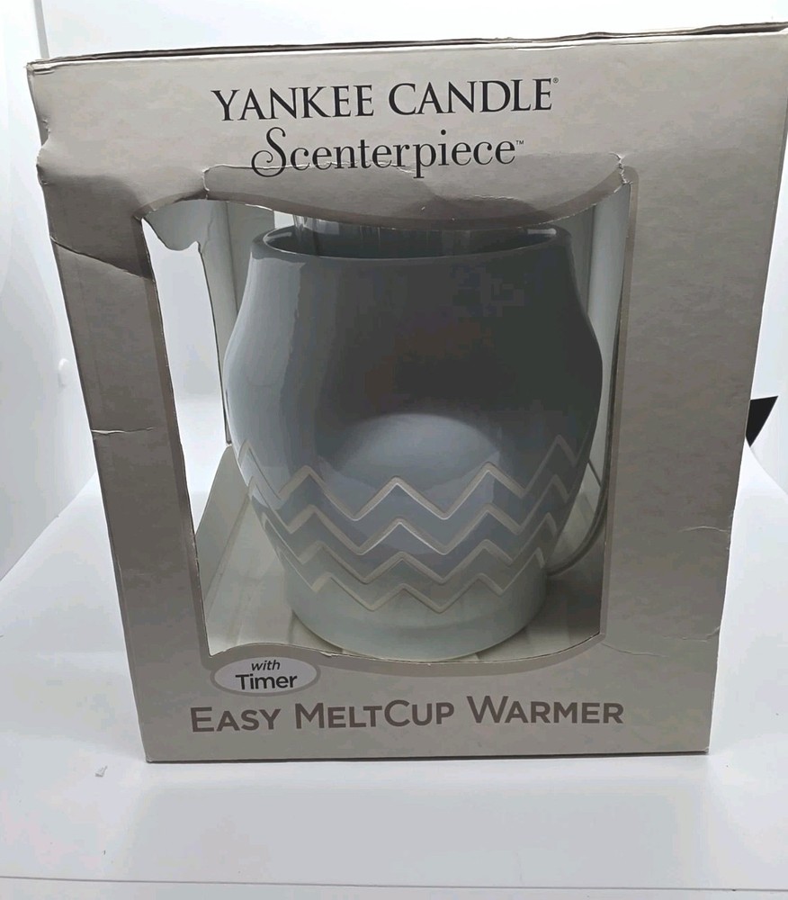 Yankee Candle Scenterpiece Warm Plus Bahama Breeze & Clean Cotton Meltcups NIB