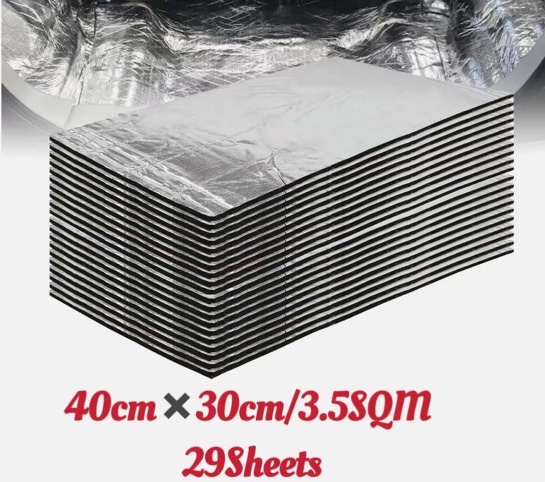 Premium Self-Adhesive Car Sound Deadener Heat Insulation Mat USA Made