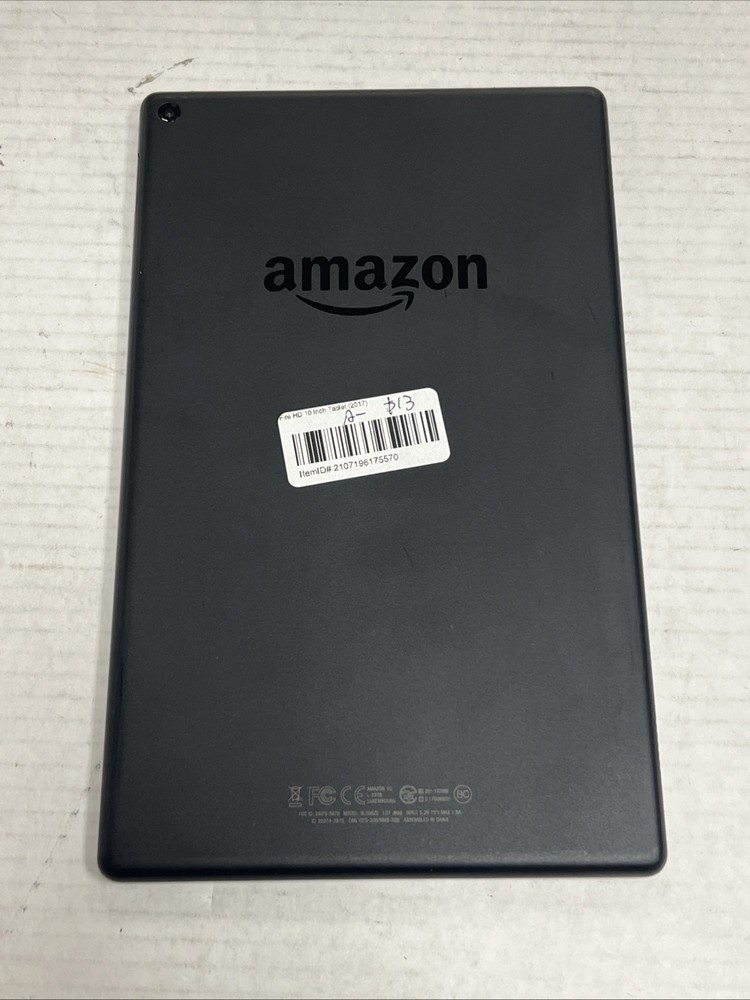 Fire HD 10 Inch Tablet (2017, 7th Gen) 64GB Black GRADE B