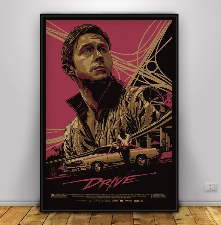Drive Poster | Wall Art | Wall Prints | Home Decor | Kraft Paper Print 8