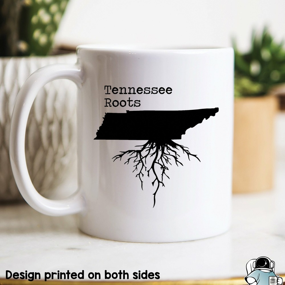 Tennessee Mug Tennessee Gift Tennessee Map Tennessee Coffee Mug Tn Roots State