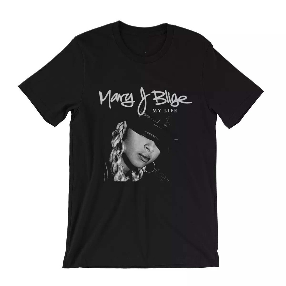 Trend  Merry Christmas Mary J Blige Black All Size Shirt 1side BL394