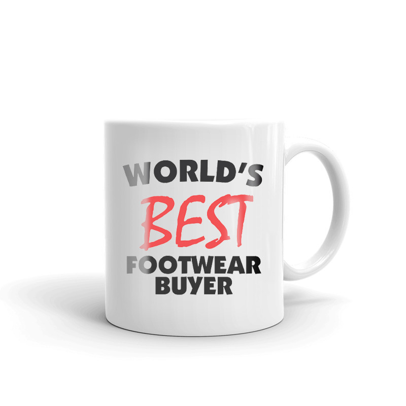 World's Best Footwear Buyer Coffee Tea Ceramic Mug Office Work Cup Gift