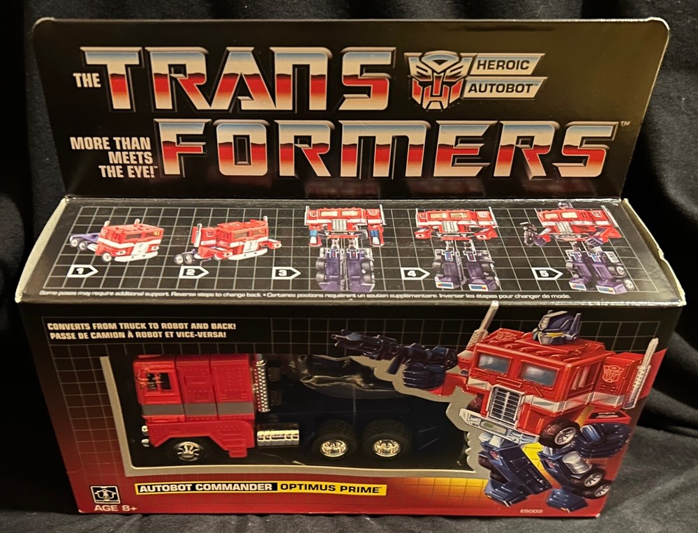 Transformers G1 Reissue Optimus Prime Walmart Exclusive