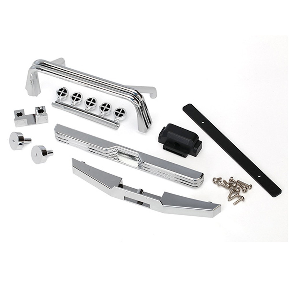 Traxxas 3662 Bigfoot No 1 Winch Bumper Light Bar Body Accessory Kit