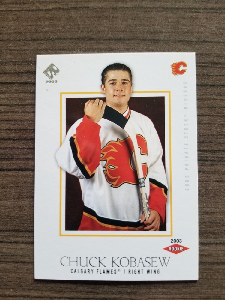 2002-03 Pacific Private Stock Reserve Chuck Kobasew #155 Rookie RC /1550