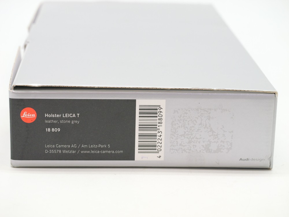 (Showcase unit)Leica Leather Holster for Leica T Camera (Stone/Gray) 18809