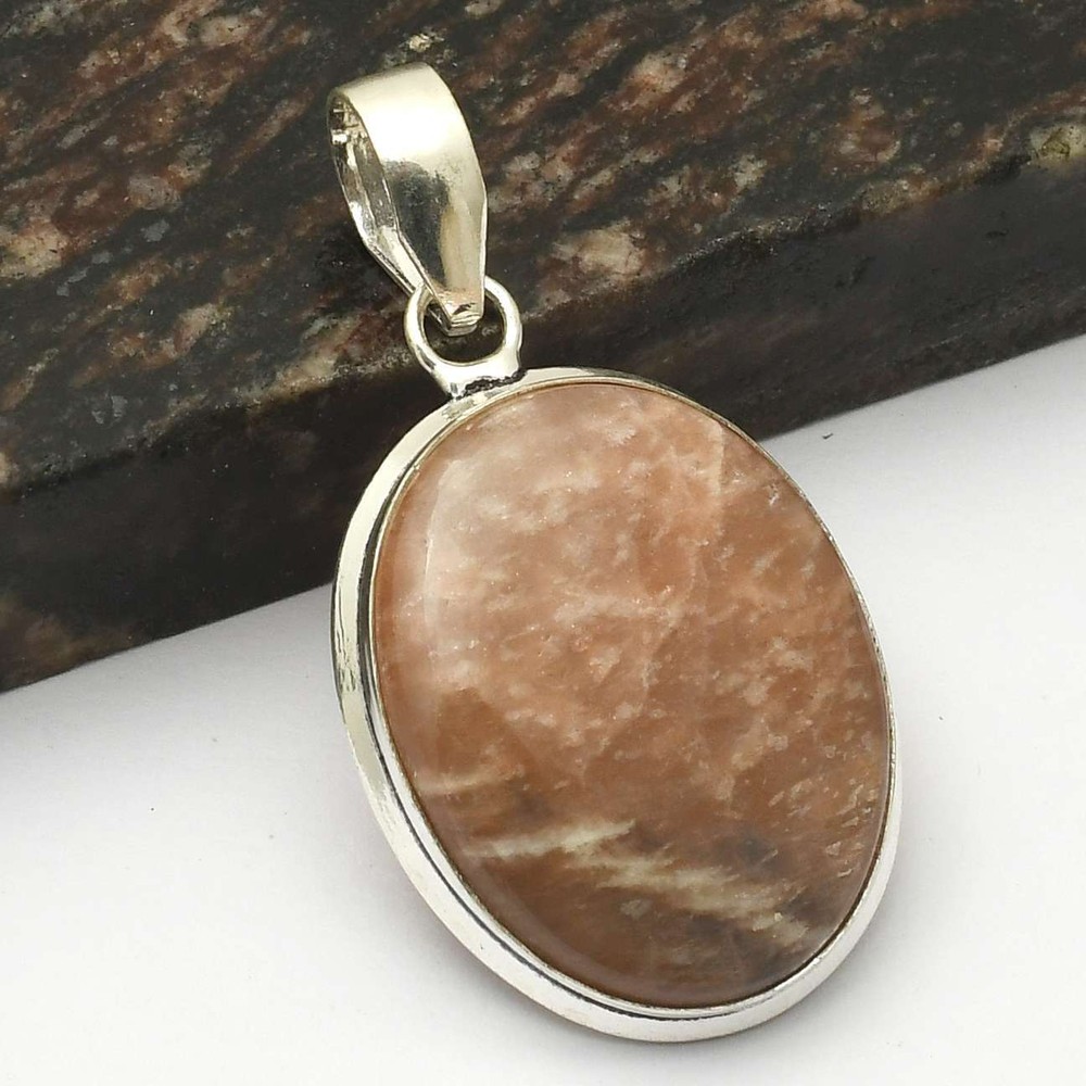 Cat Eye Gemstone Ethnic Handmade Pendant Jewelry Valentine Day Gift 2