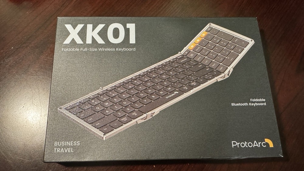 ProtoArc XK01 Foldable Wireless Bluetooth Keyboard for Travel
